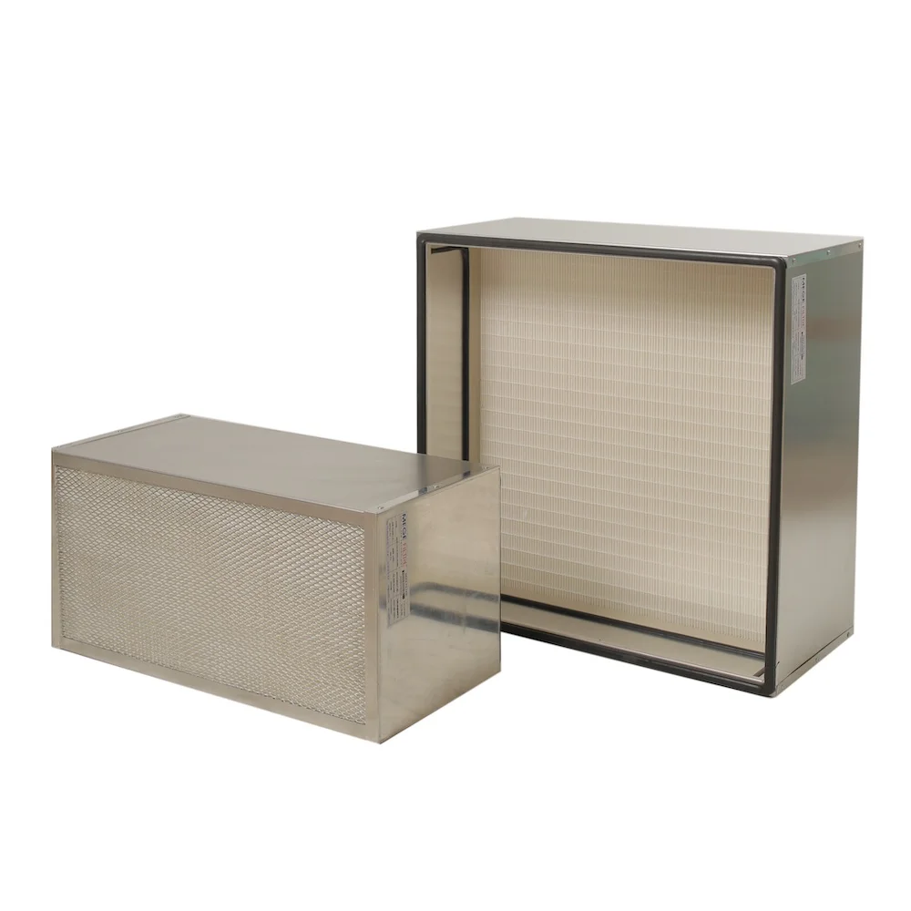 Filtre HEPA à plis simples, cadre aluminium, 292 mm FQ-HEPA-009