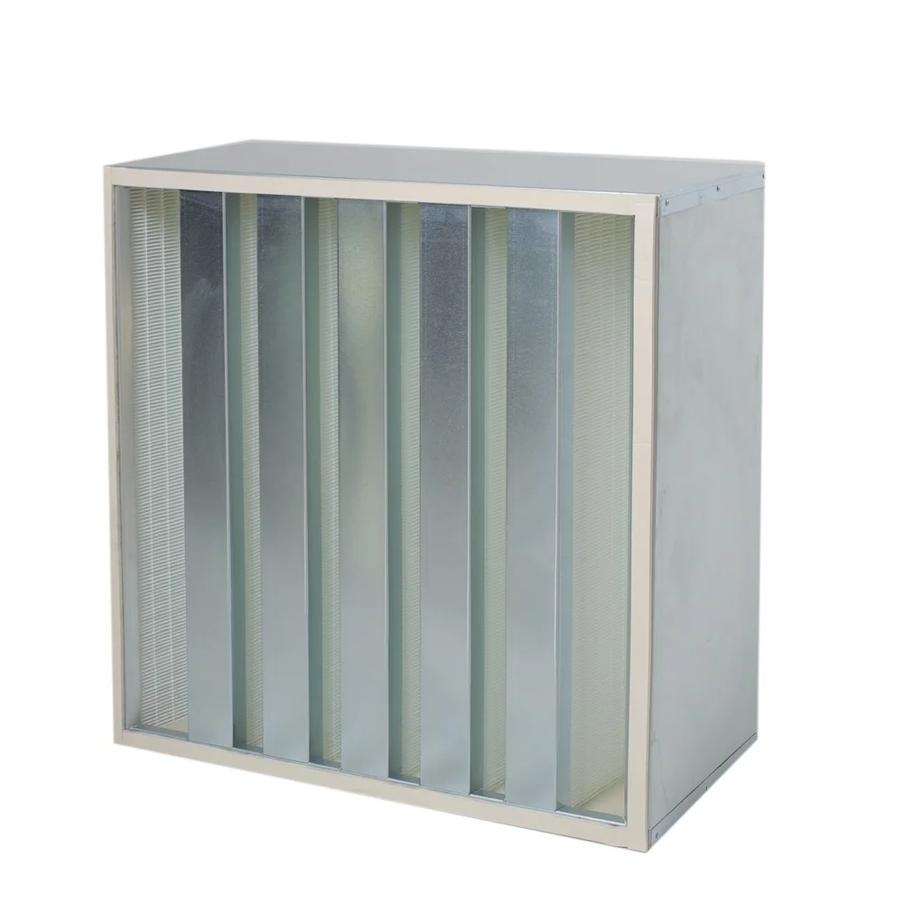 Filtre HEPA nucléaire en V, 292 mm FQ-HEPA-013